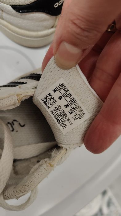 Buty Adidas Superstar r. 20  / 12 cm