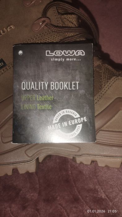 Lowa берці оригінал