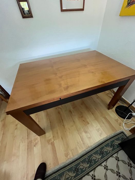 Mesa jantar Retangular em Pinho Mel