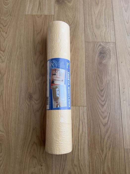 Tapeta winylowa zmywalna Ergis 3D pomarańczowa rolka 5,32 m2