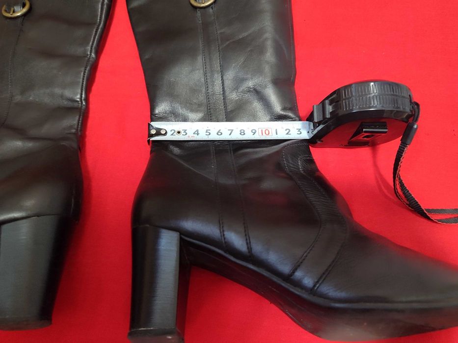 Сапоги женские “Clarks”Англия кожа р.41 б у демисезонные