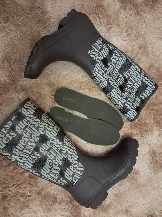 Резиновые сапоги Guess Original гумові чоботи