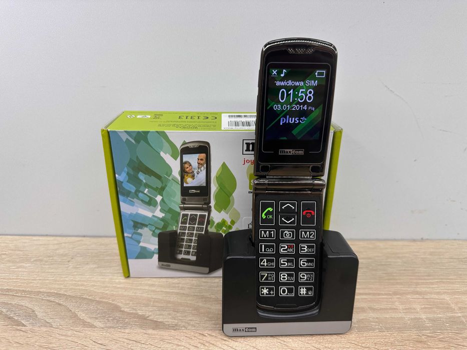 Telefon komórkowy Maxcom MM823 4 MB / 64 MB 2G czarny