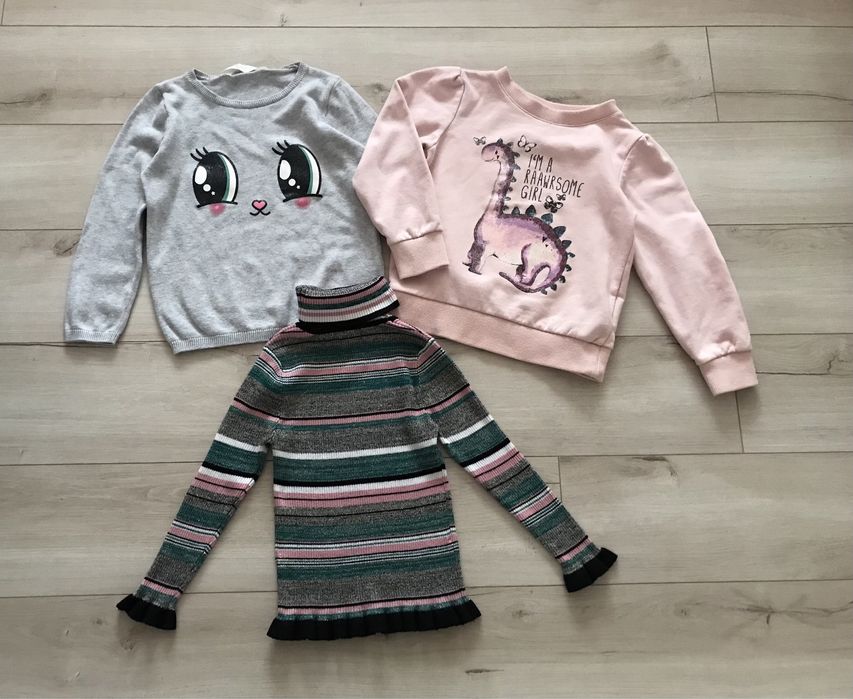 Кофта H&M, светер, світшот, гольфик на ріст 110-116, на 4-6 років
