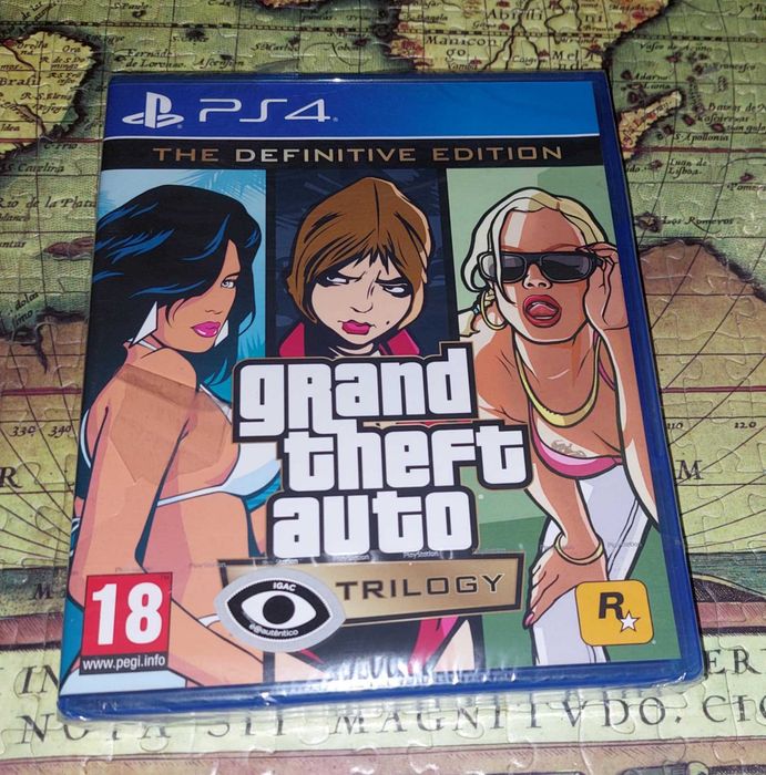 (Ps4) Gta Trilogy ( inclui 3 Jogos)