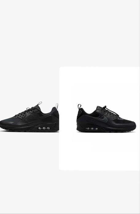 Чоловічі кросівки NIKE AIR MAX 90 DRIFT TRIPLE BLACK HQ1416-001 IV4695-001