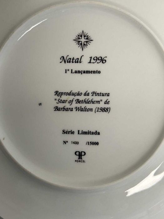 Prato de Natal Porcel - 19965435562429756876802