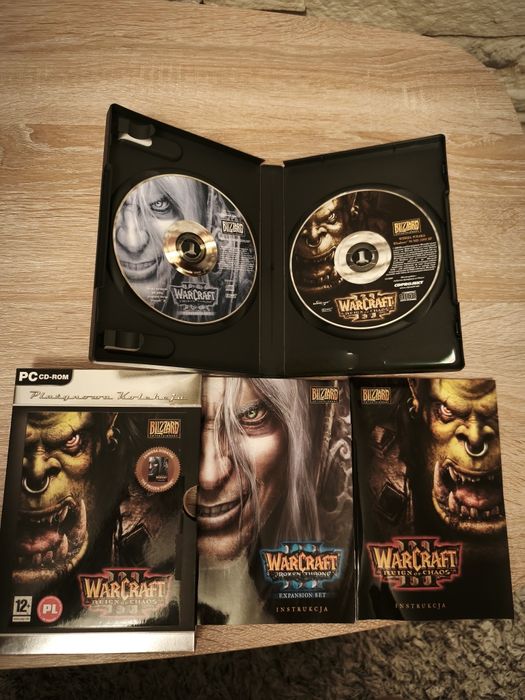 Warcraft 3 Reign of Chaos + Frozen Throne PL
