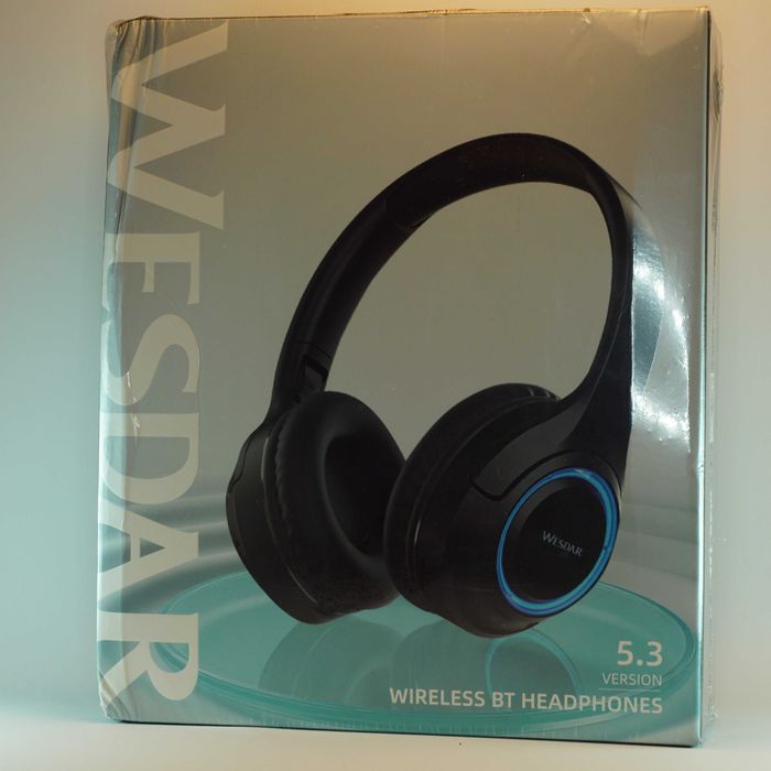 Słuchawki bezprzewodowe Bluetooth WESDAR K-216H - Nowe [CZARNE]