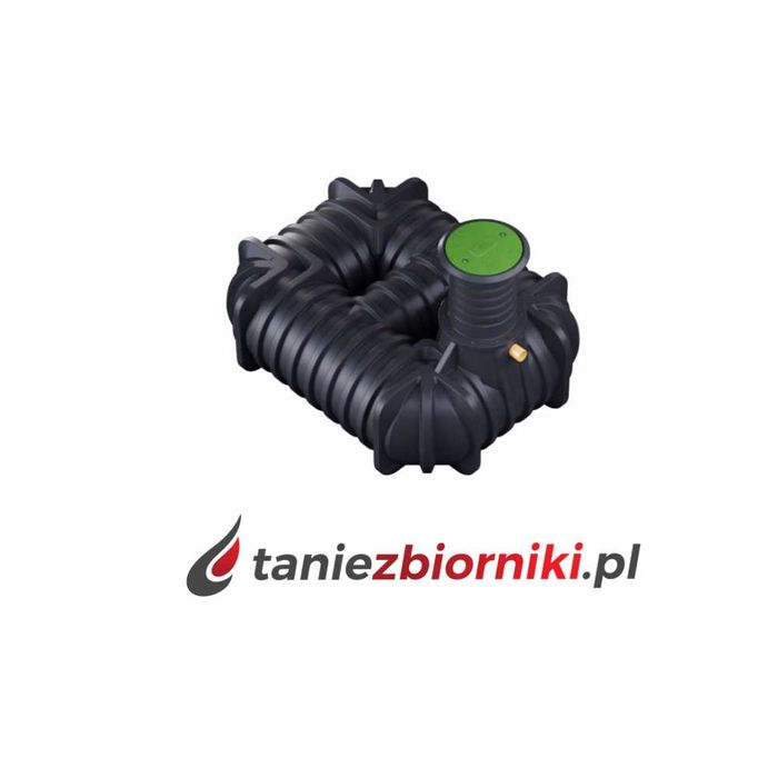 Zbiornik RainStore FLAT 3 3000l. z nadstawką i pokrywą