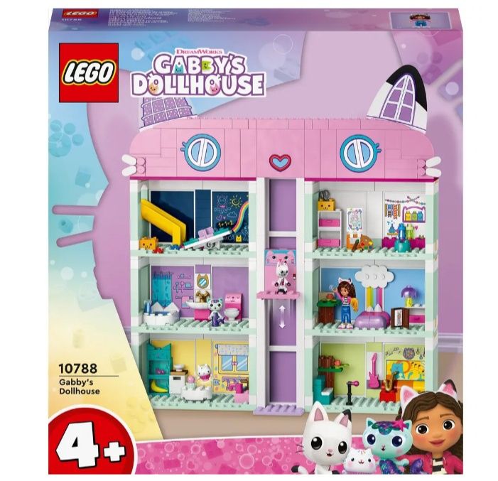 Gabby's Dollhouse Lego 4 набори