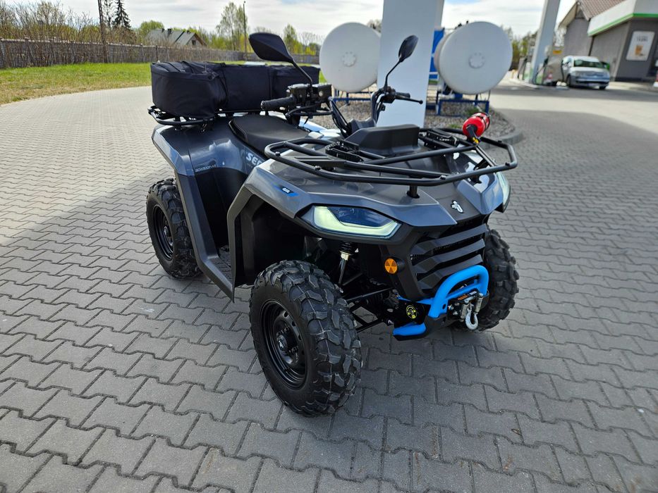 - Quad Segway AT5 S - 2023/24R. - Stan Bdb - Tylko 1160Km -