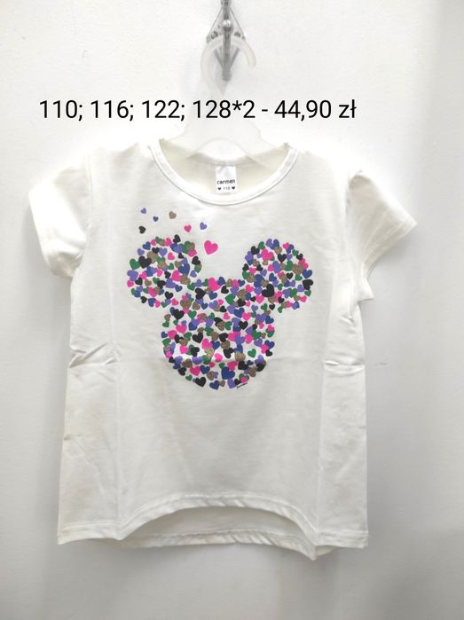 Myszka Minnie bluzka t-shirt Carmen .