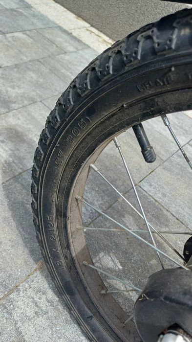 Rower dziecięcy, nowe opony, kola 16