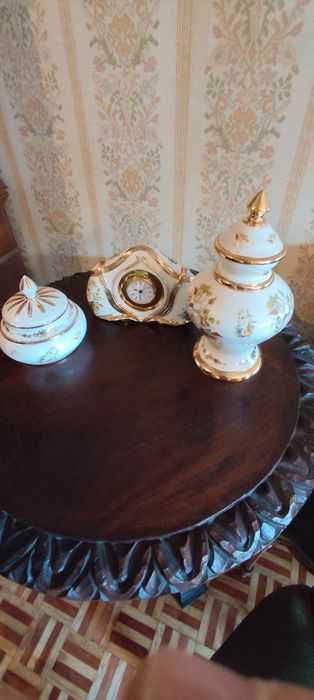 Conjunto em porcelana 3 peças