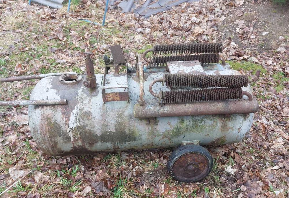 2 zbiorniki do sprężarki ASPA 3JW60, używane.