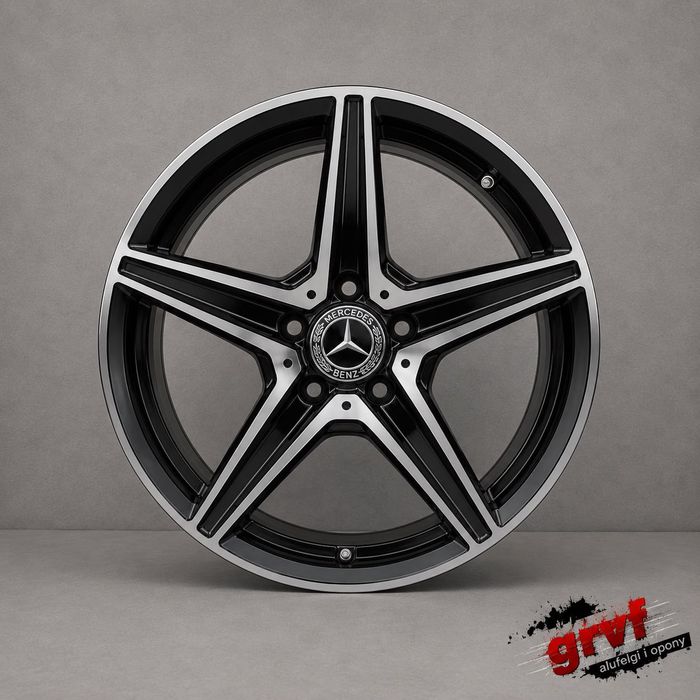 Komplet alufelg 5x112 18” oryginalnych mercedes