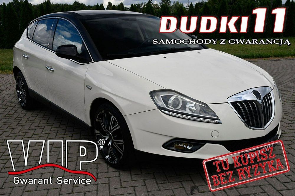 Lancia Delta 1,4B Turbo DUDKI11 Ledy,Pół-Skóry,Szyberdach x2, Serwis,Klimatronic