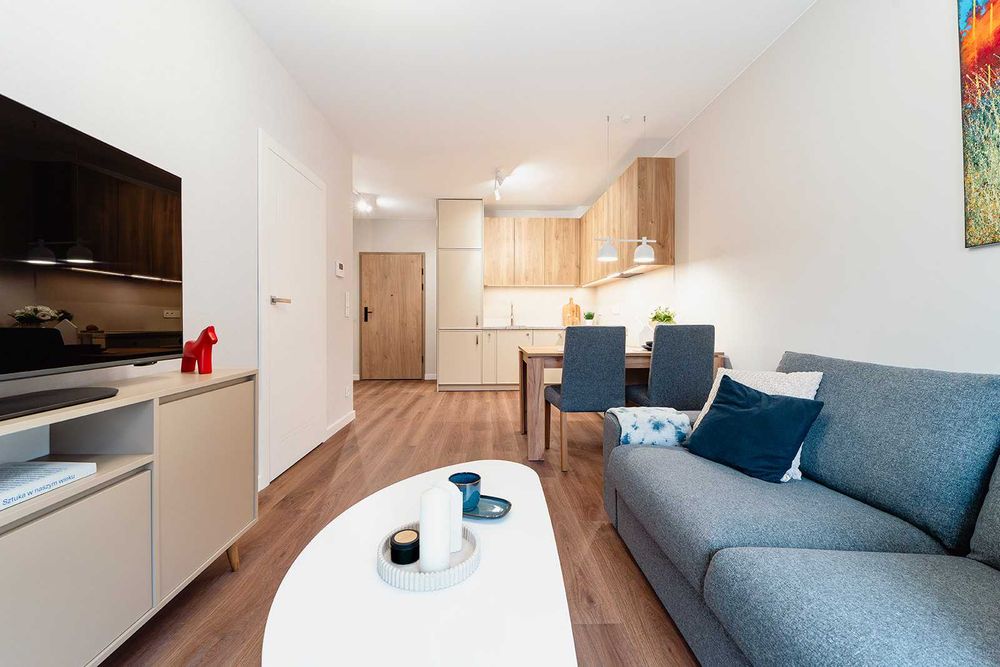 Apartament 2 pokoje (40 m²) z garażem– Przemysłowa, PL/ENG - Widok 4