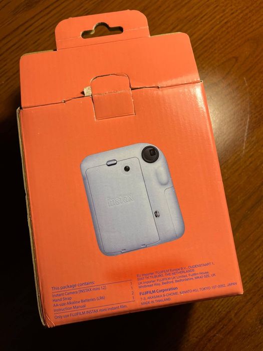 Новий FUJIFILM Instax mini 12 блакитний