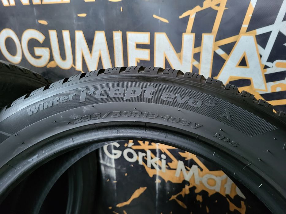 Opony zimowe 235/50/19 Hankook 22rok 6/7mm