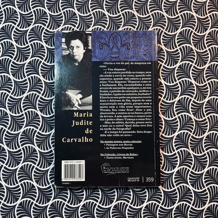 Seta Despedida (1ª ed.) - Maria Júdite Carvalho