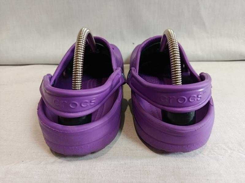 Фіолетові крокси Crocs унісекс, розмір 27 см (W 10-11/ M 8-9)