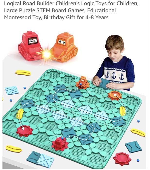 Супер класна. Гра-головоломка 4+. Логіка. Настільна гра. Амазон.