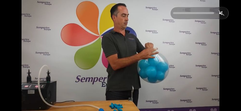 Пакувальний прилад ballon stuffing tool для пакування кульок в велику кульку. Просте рішення для масштабування кулькового бізнесу