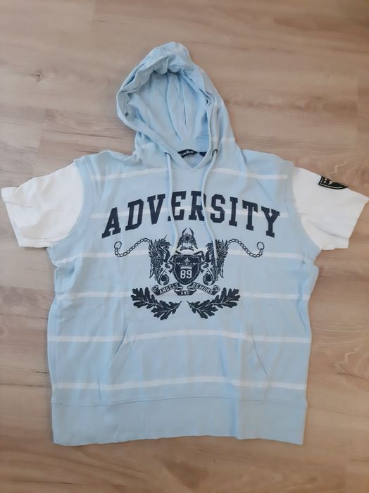 Brave Soul Adversity koszulka t-shirt męski z kapturem rozmiar S