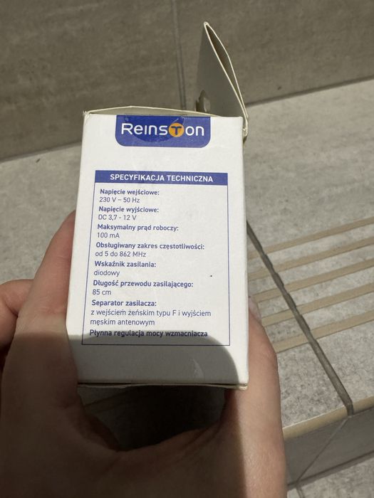 Rezerwacja Zasilacz antenowy