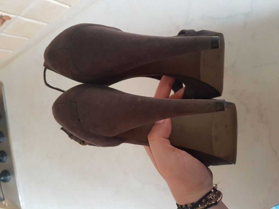 Zara buty szpilki jak nowe na obcasie