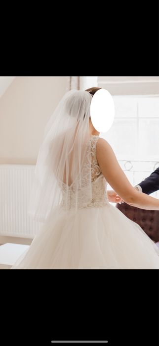 Suknia ślubna Justin Alexander 9847 ivory roz. 36/38