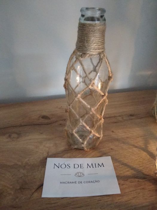 Garrafas, Tealight Holder, suporte velas