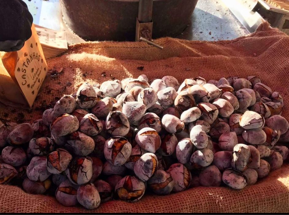 Assador de Castanhas assadas
