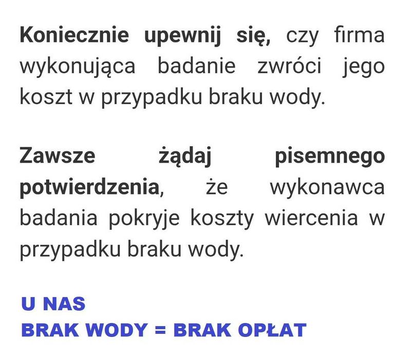 Wiercimy | Szukamy wody | Studnie głębinowe
