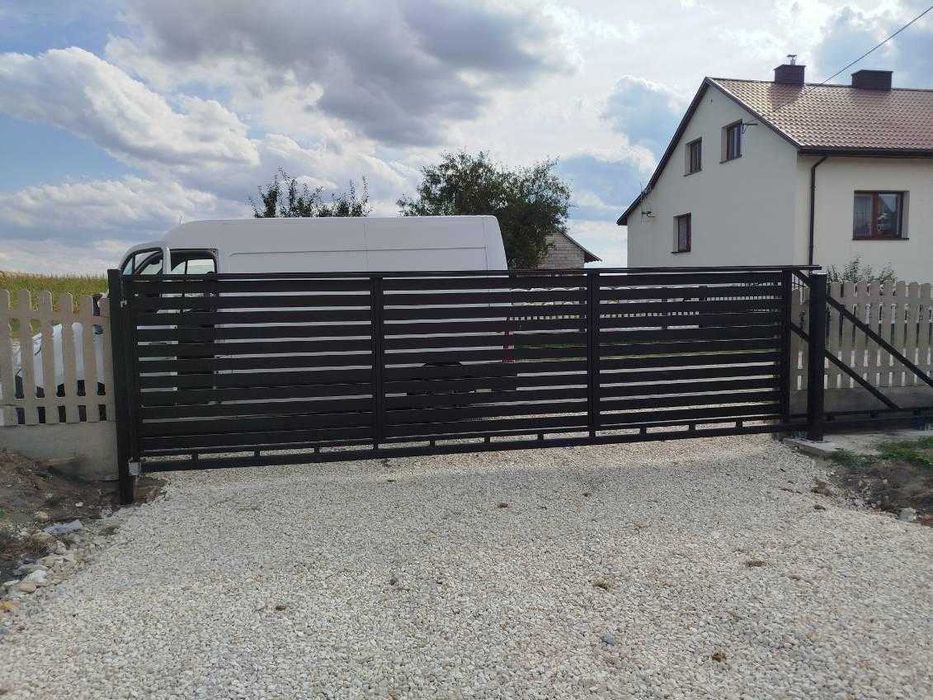 Ogrodzenie panelowe Siatka panelowa Brama Montaż Na wymiar