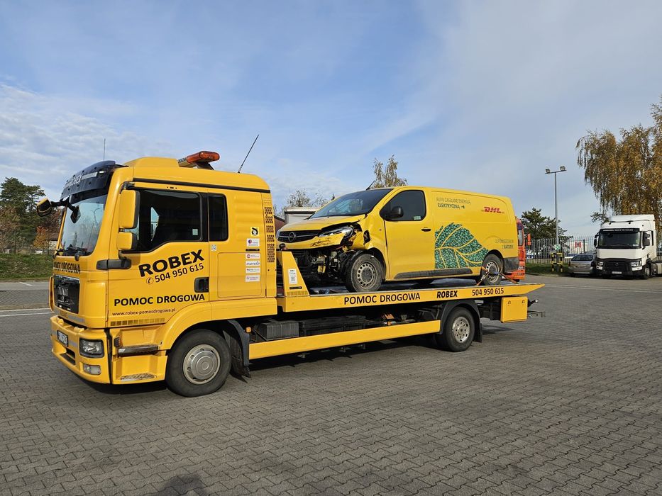 Pomoc Drogowa Auto Laweta Holowanie TIR Transport CIECHANÓW ROBEX
