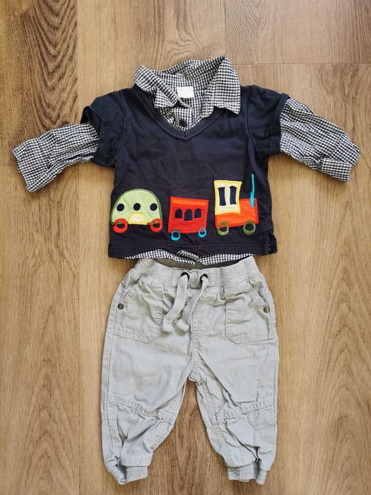 Chłopięcy komplet x 3, r.62/68