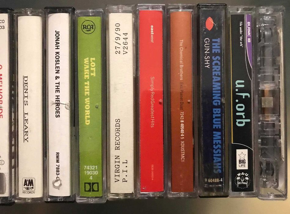 Lote 11 Cassetes Áudio originais (coleção)