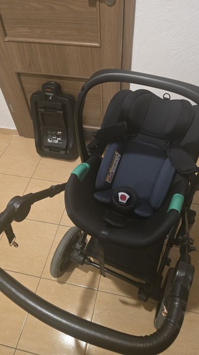 Wózek z fotelikiem kinderkraft plus baza isofix