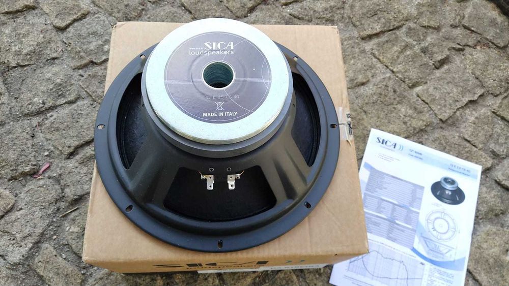 Altifalante SICA 12 E 2.5 CS 500 W 4 ohm professional woofer