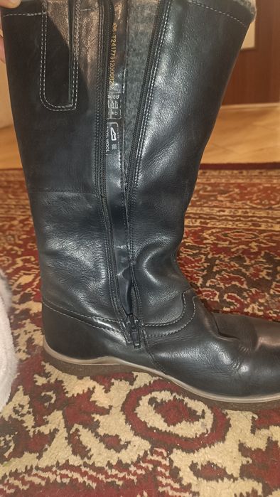 Ecco чоботи жіночі 36р (24см по устілці) стан ідеальний