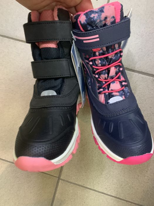 Чоботи термо водоненпроникні для дівчинки pepperts 32-37 розмір