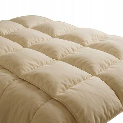 Kołdra puchowa 160x200 – puch+pierze gęsie – całoroczna  2,5 kg wsadu