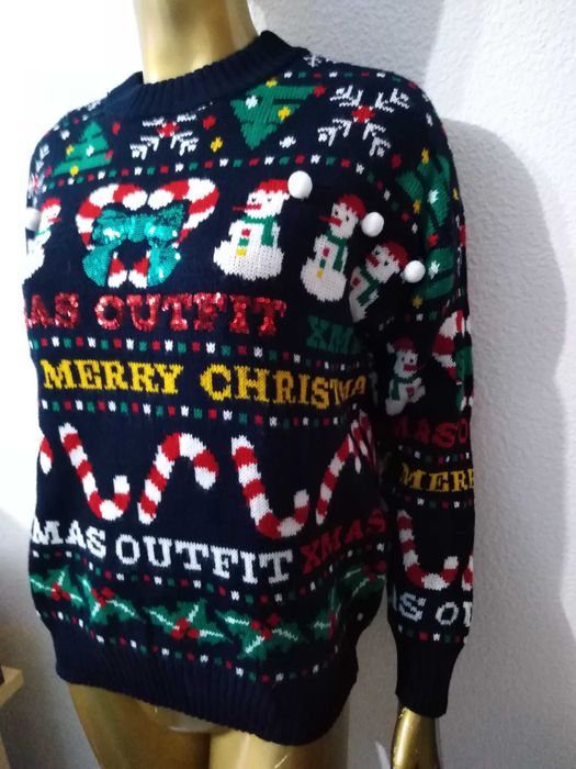 Camisola Malha Lefties Merry Xmas XS