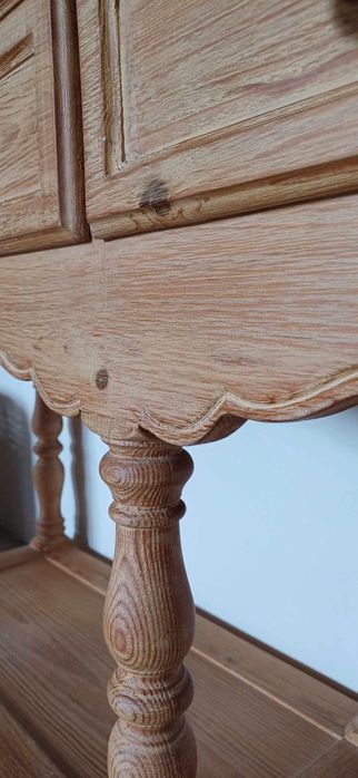 Konsola drewniana vintage