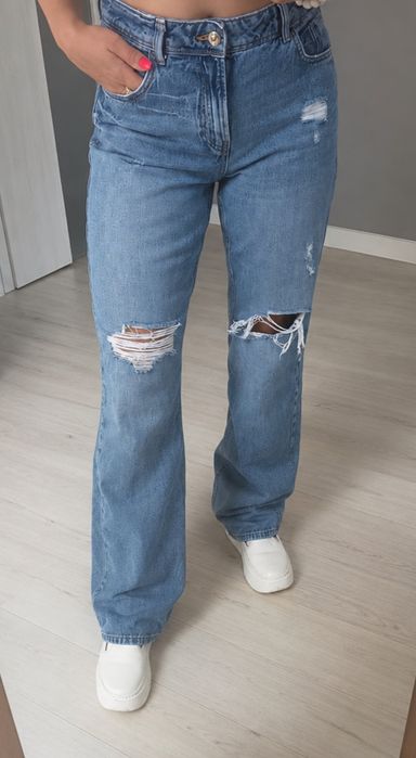 Zara jeansy damskie r.36 nowe piękne