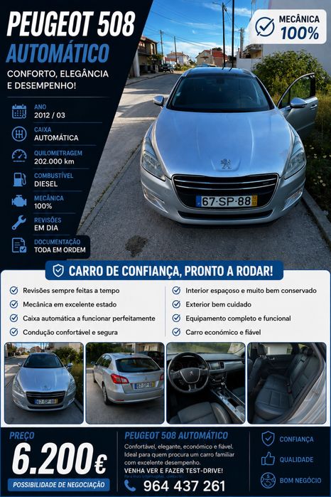 Peugeot 508 aut