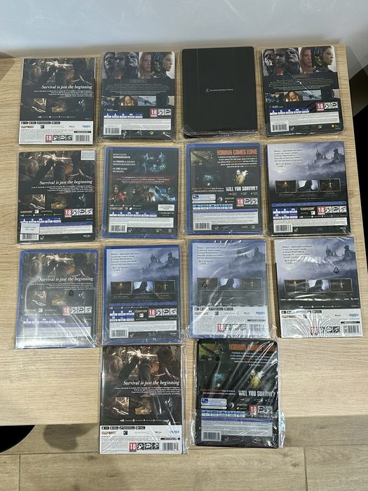 Death Stranding і Resident Evil steelbook ігри ps4,ps5 special